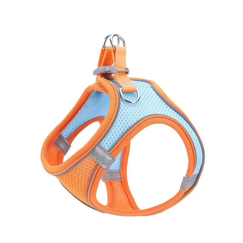 Breathable Chest Strap for Dogs, Puppy Vest Harness, Hand Leash, Suitable for Small and Medium-Sized Dogs to Walk the Dog